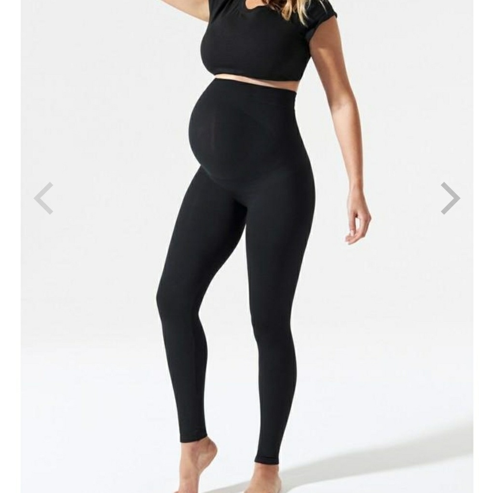 Blanqi maternity leggings, xl, euc